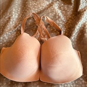 Soma Tan Lace-Back Racer Bra